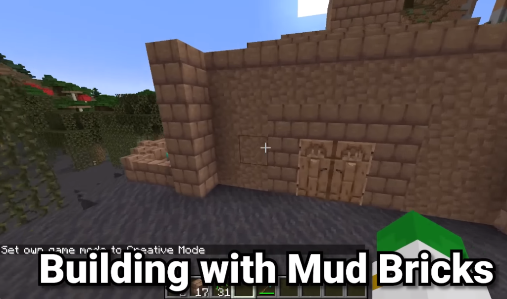 Building Structures-HOW TO MAKE MUD IN MINECRAFT