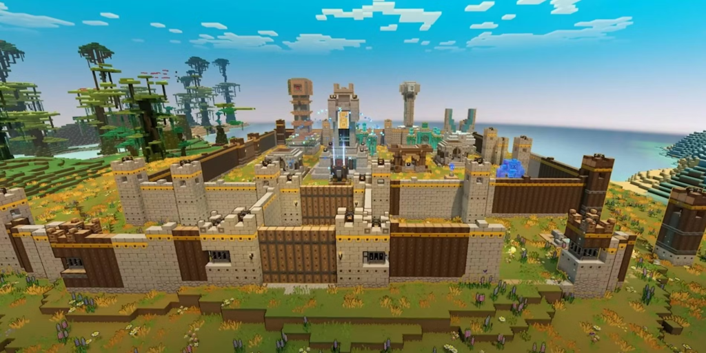 Building Your Base-Minecraft Legends