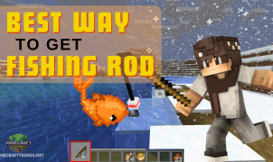 Craft a Fishing Rod Minecraft