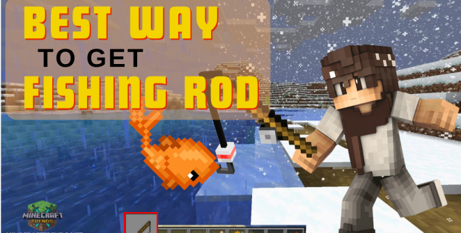 Craft a Fishing Rod Minecraft