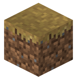 Dirt with Grass Block-Grow Sugarcane