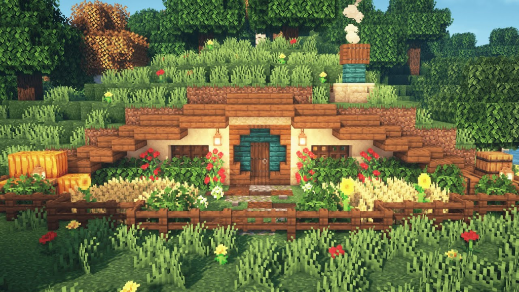 Hobbit Hole-Creative Minecraft House