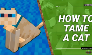How to tame cat in Minecraft