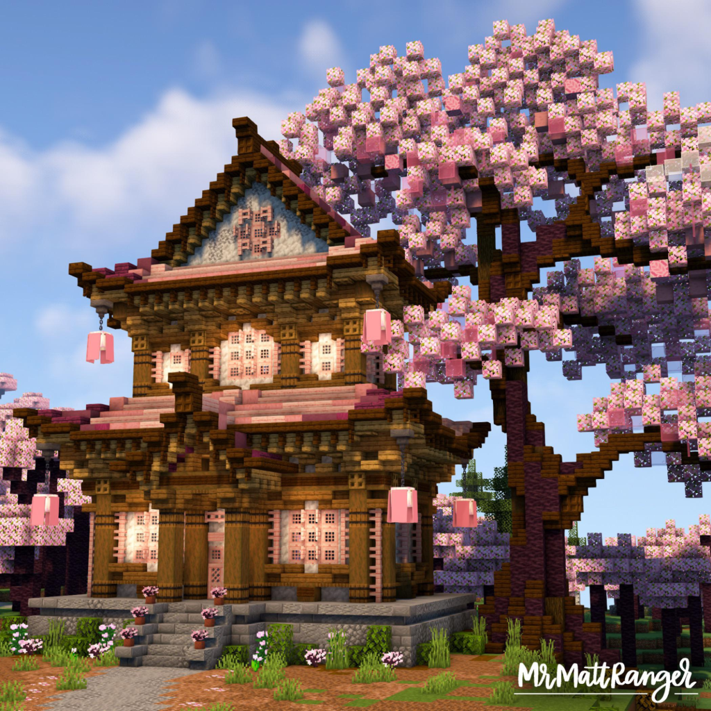 Japanese Pagoda-Creative Minecraft House