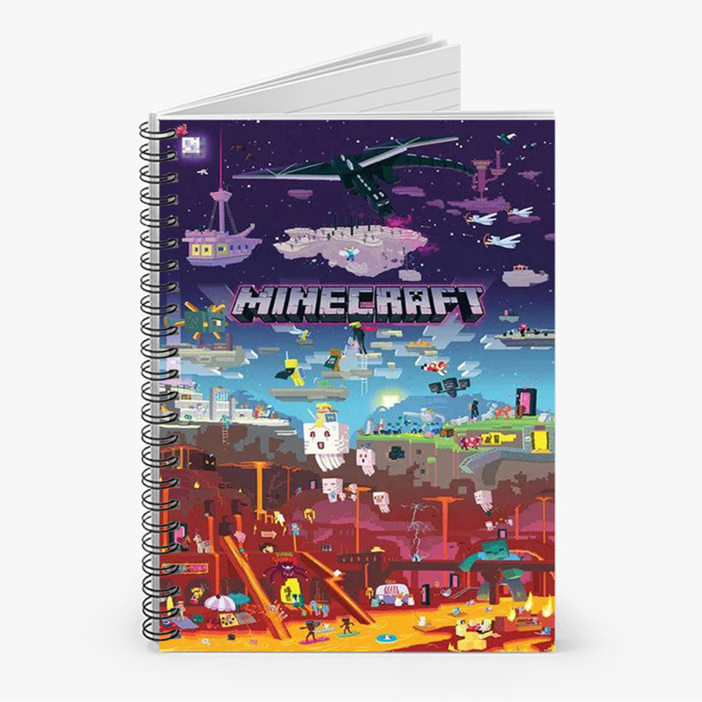 Notebook Customization-Minecraft Stickers