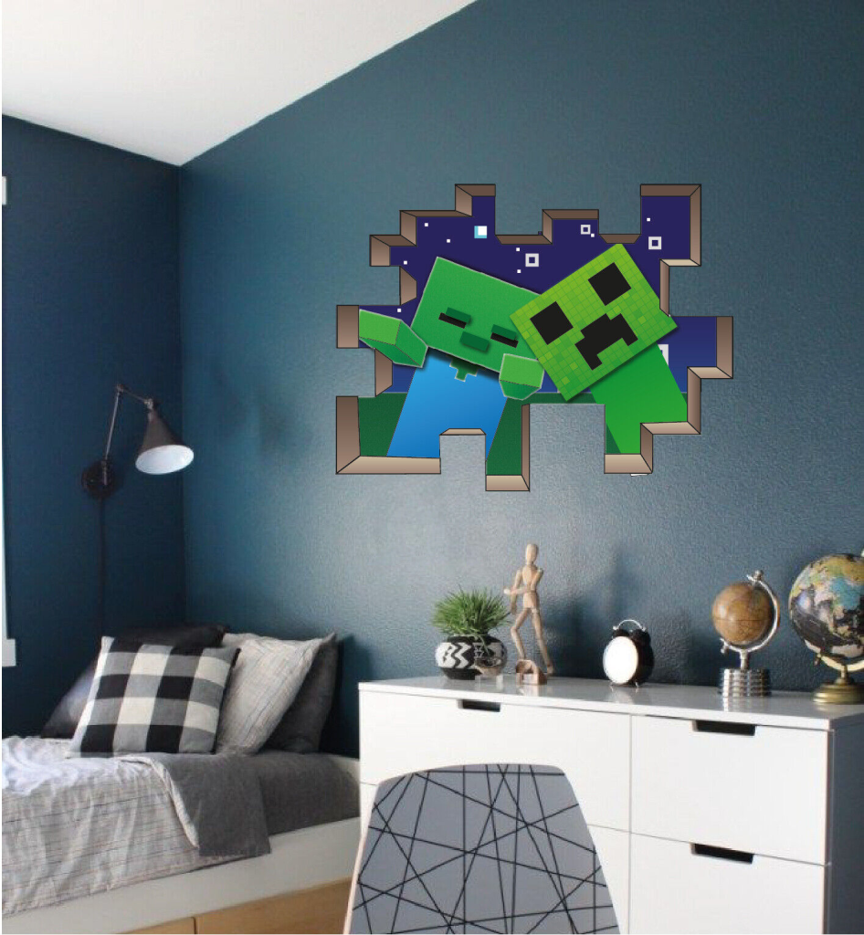 Room Decor-Minecraft Stickers