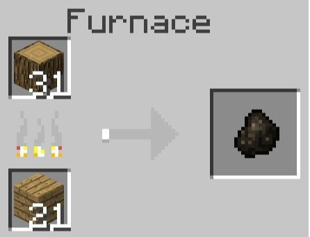 Obtain Coal or Charcoal-Making Torch In Minecraft