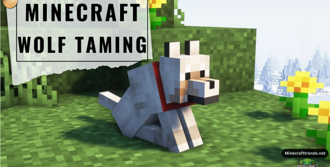 Tame Wolf Minecraft