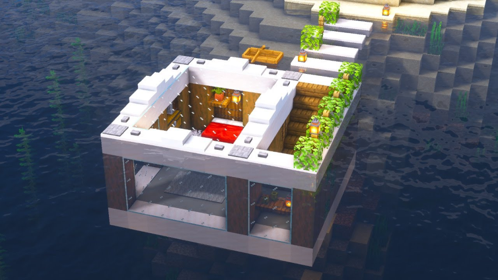 Underwater Base-Creative Minecraft House