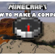 How to make a compass in minecraft