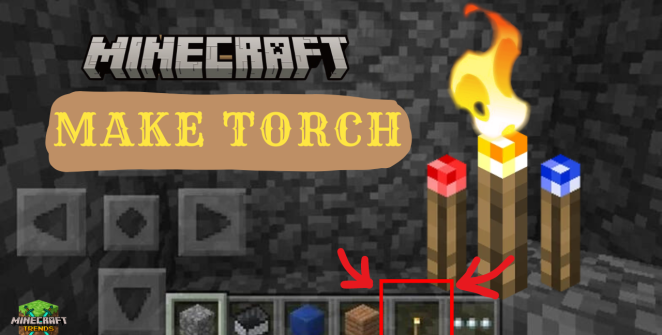 make torch in minecraft