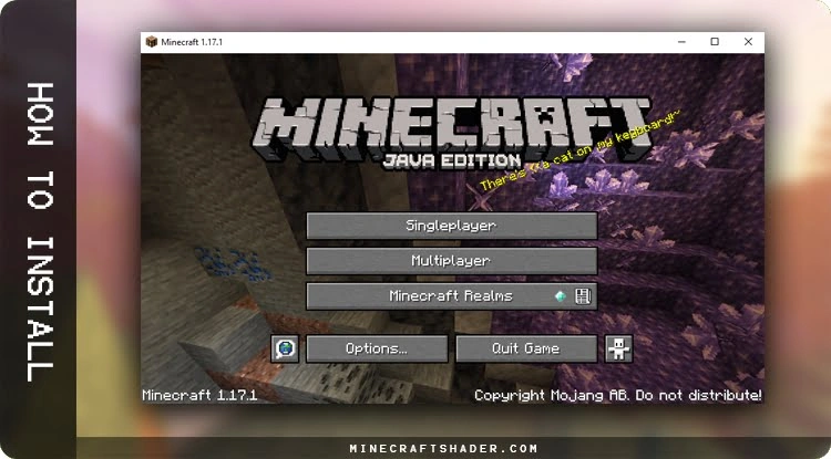 Installing minecraft shaders