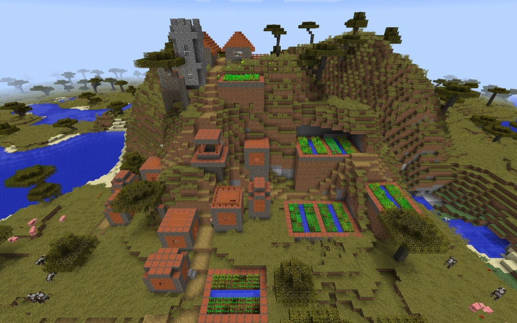 Savanna Village Seed-minecraft seed