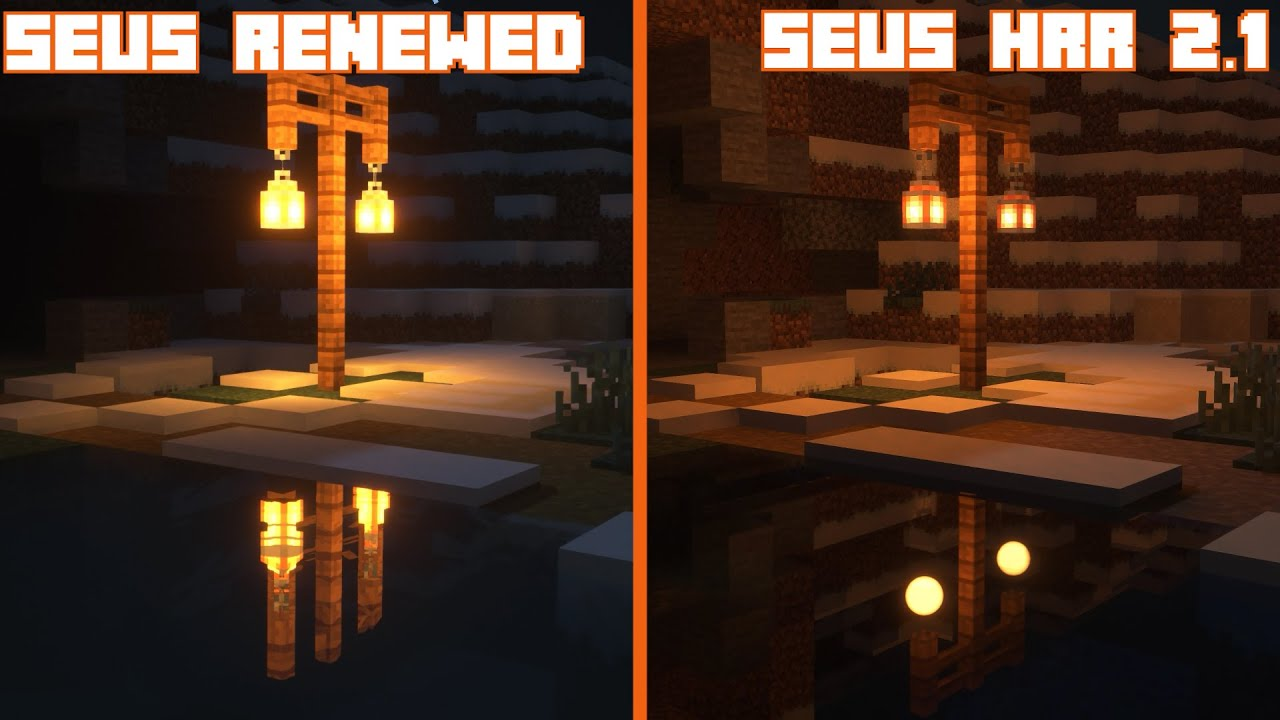 minecraft shaders- SEUS shader pack