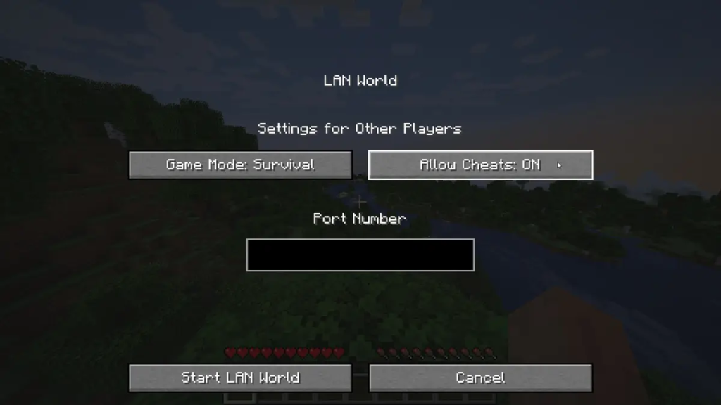 Change Game Mode in an Existing World