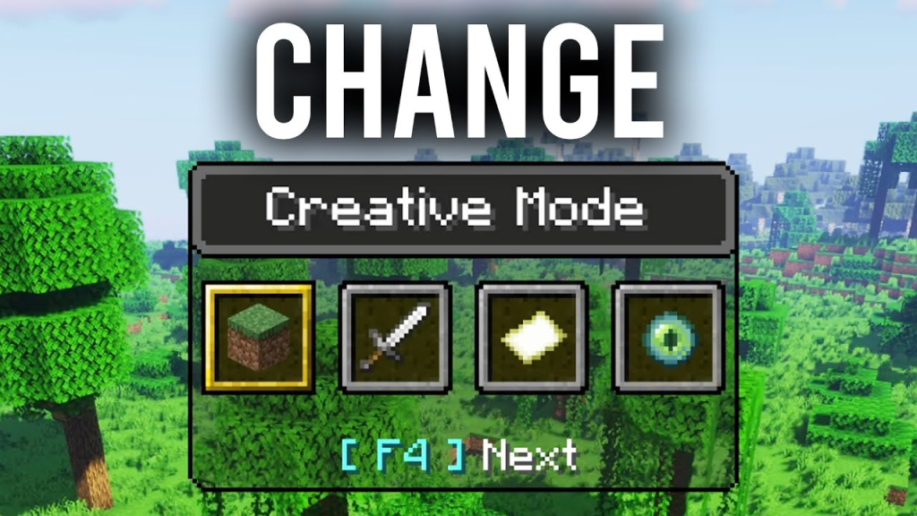 Change the Game Mode in Minecraft