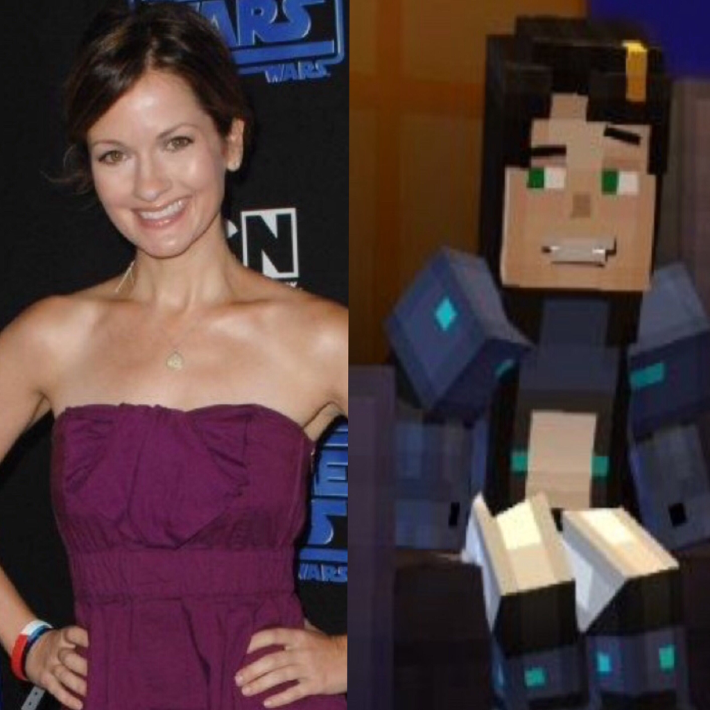 Character’s Voice of female Jesse in Minecraft