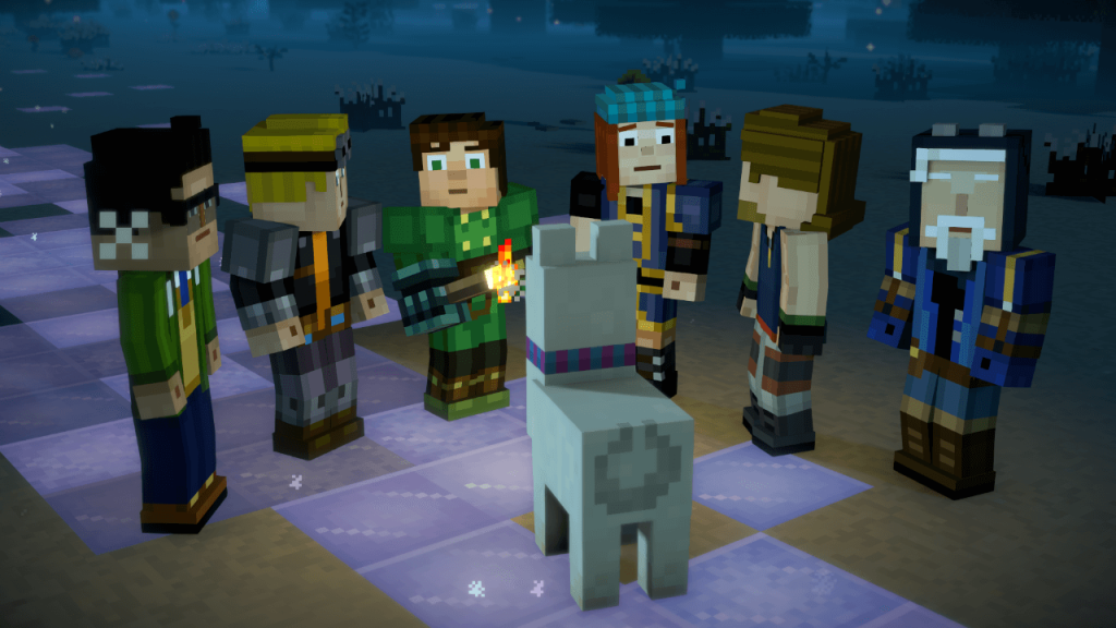 Main Characters in Minecraft Story Mode Season 2