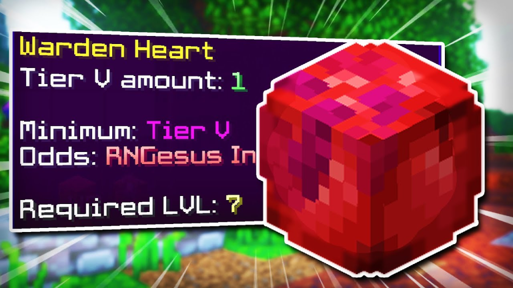 Minecraft Warden's Heart