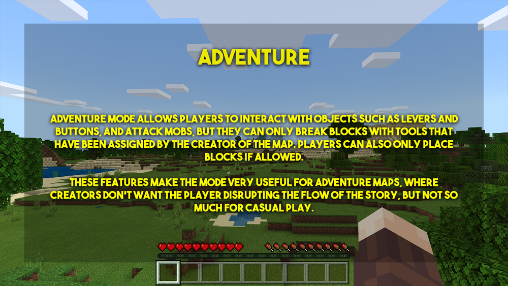 Adventure Mode Minecraft