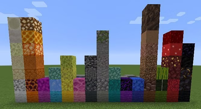 Basic Building Blocks in MInecraft