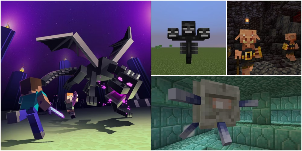 Boss Battles in Hardcore Mode Minecraft