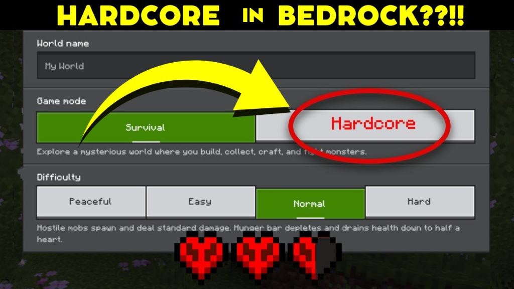 Creating a Hardcore World