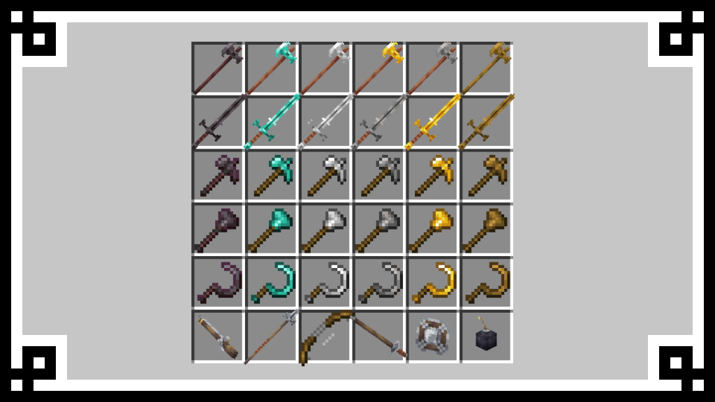 Equipment in Minecraft Combat