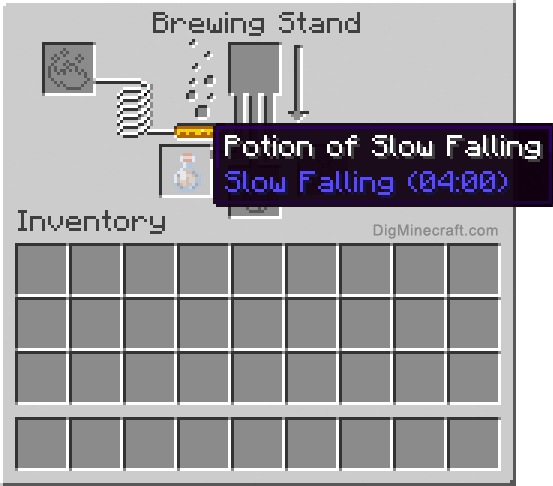 Fly by Potion In Survival Mode Minecraft