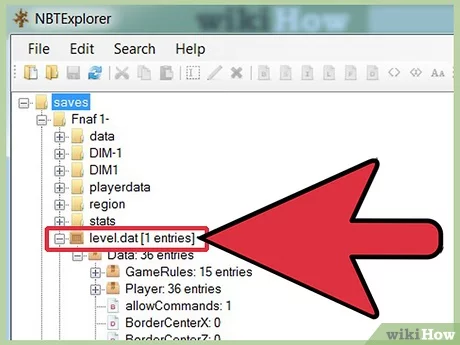 How to use NBTExplorer-Minecraft Inventory Editors