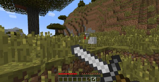 Melee Combat in Minecraft