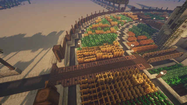 Minecraft Decorative Elements Farms