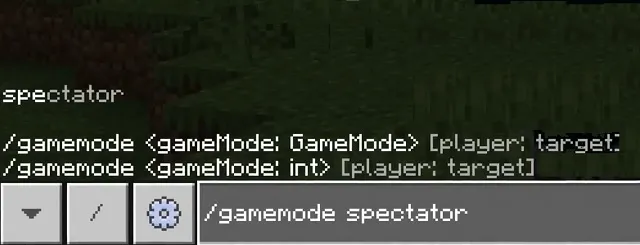 Spectator Mode Minecraft Command