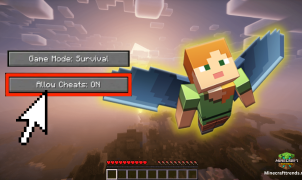 fly Survival Mode Minecraft