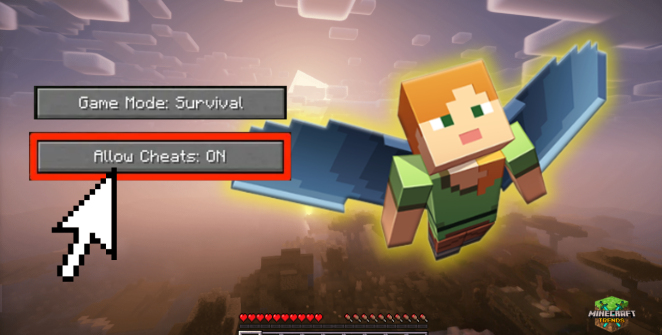 fly Survival Mode Minecraft