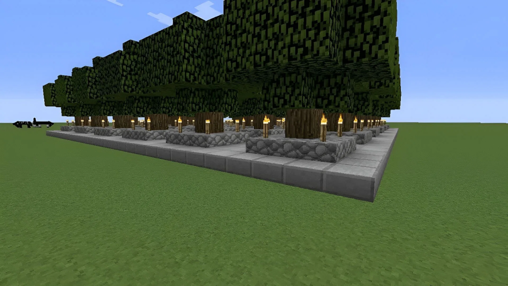 Basic Tree Farm minecraft