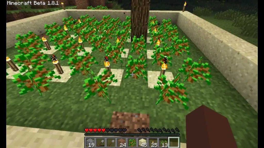 Build Tree Farming Minecraft