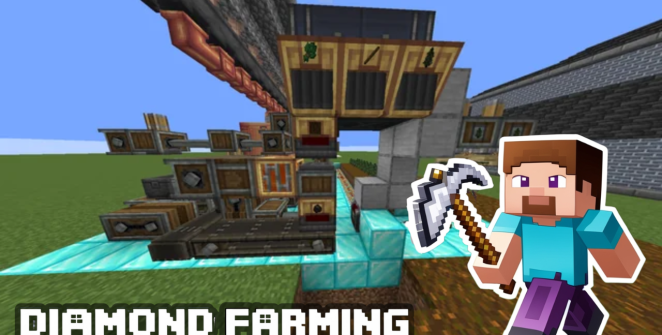 Make Farming Diamonds in Minecraft