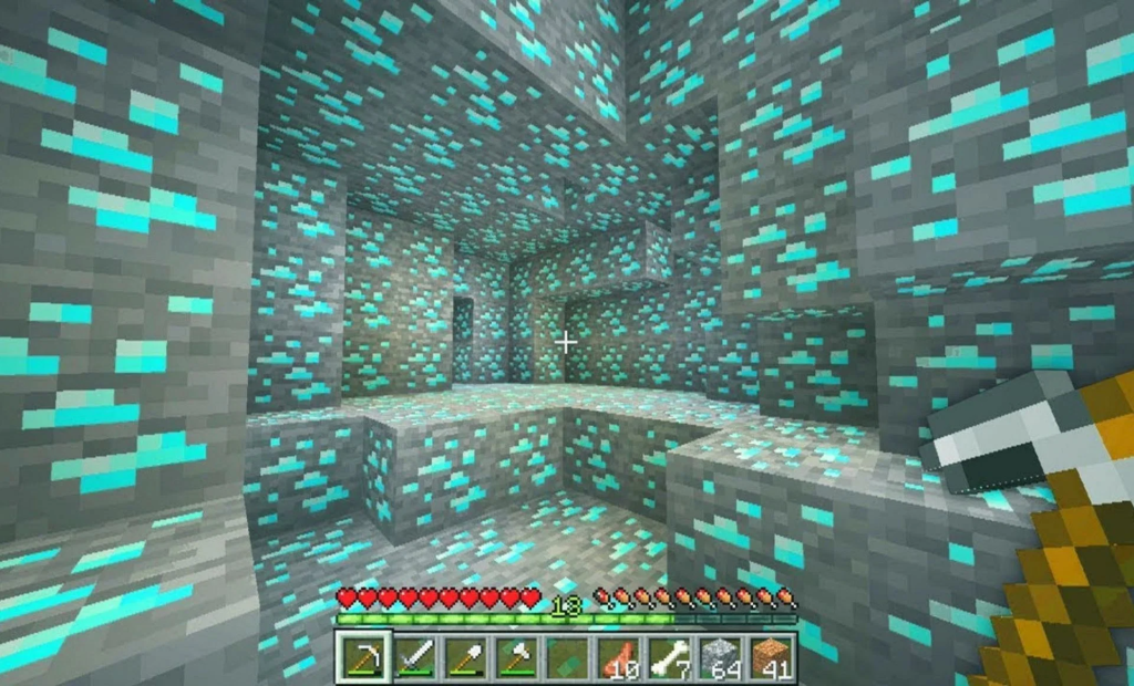 Where Do Diamonds Appear in minecraft