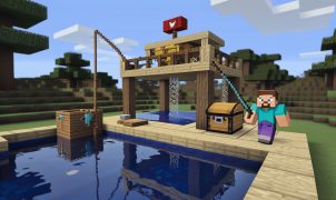 Build Fishing Dock In Minecraft