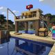 Build Fishing Dock In Minecraft