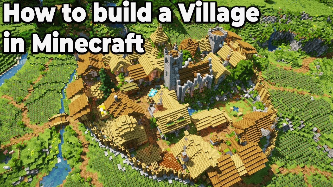 Building Minecraft Village Guide