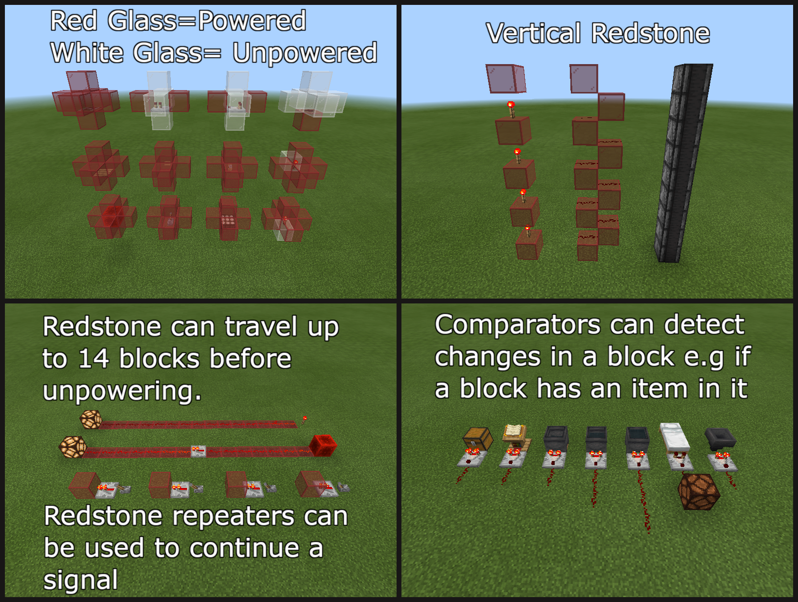 Minecraft Redstone Tips