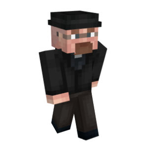 Walter White in Black Suit