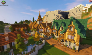 building a village in minecraft